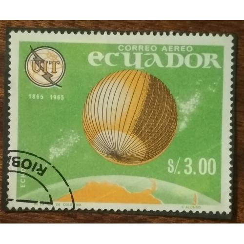 Эквадор 100-летие МСЭ 1966