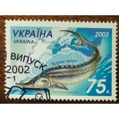 Фауна морей. Совместный выпуск Украина — Казахстан 2002