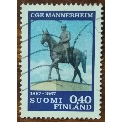 Финляндия 100-летие со дня рождения генерала маршала Маннергейма 1967