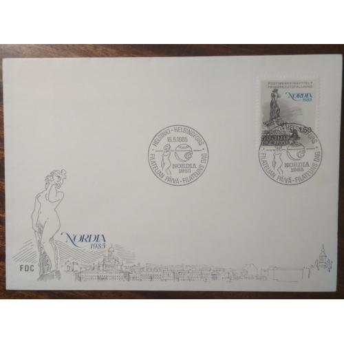 Финляндия Выставка марок NORDIA 1985