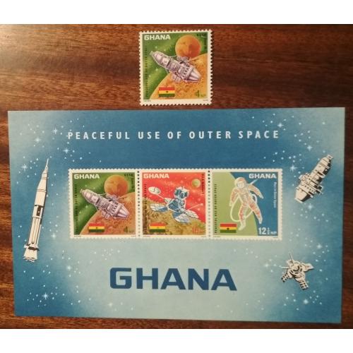 Гана Мирное использование космического пространства 1967 