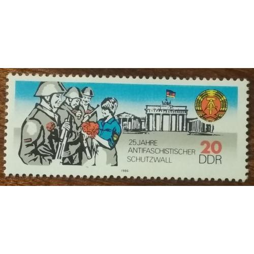 ГДР 25 лет Стене 1986