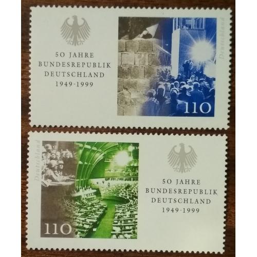 Германия 50 лет Федеративной Республике 1999