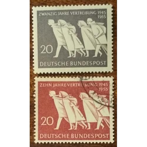 Германия Беженцы 1955,1965