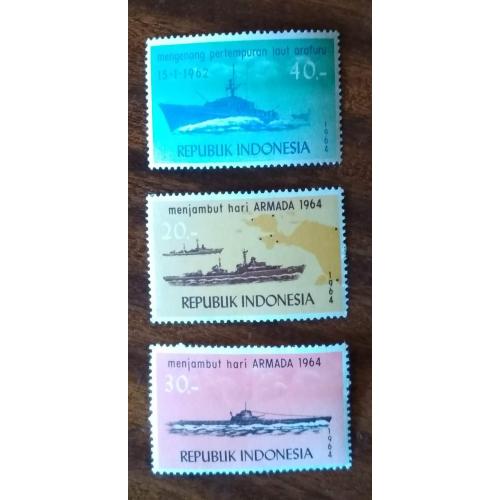 Индонезия Корабли 1964