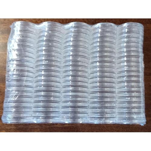 Капсули 24 мм для маленьких монет серія ЗСУ 100 штук