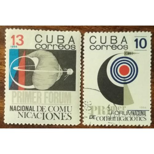 Куба 1-й Национальный телекоммуникационный форум 1966