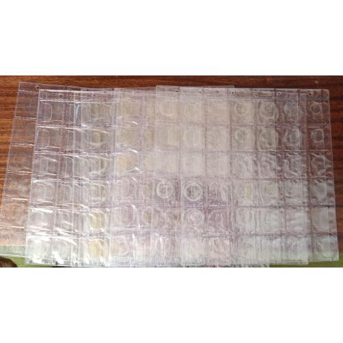 Кулиса 235 см на 210 см для монет на 36 ячеек 30*30 Б.У