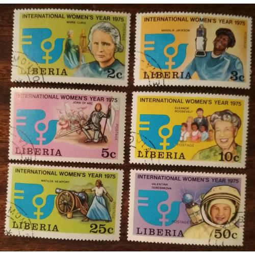 Либерия Международный женский год 1975