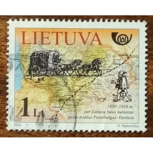 Литва Из истории почты 2005