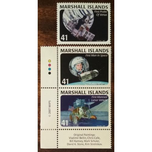 Маршалловы острова 50-летие освоения космоса 2007