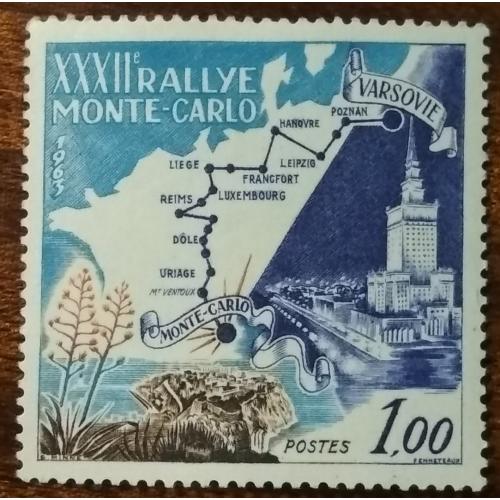Монако 32-е ралли Монте-Карло 1963