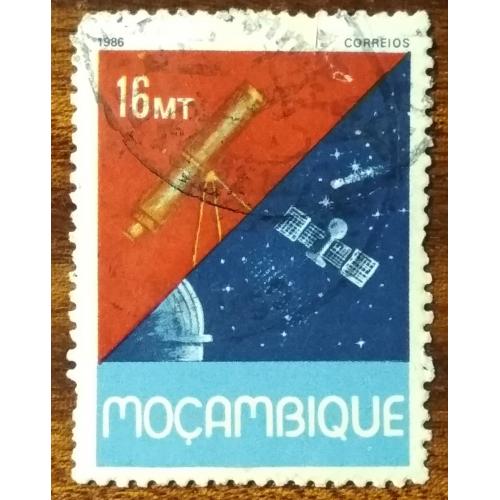 Мозамбик Внешний вид кометы Галлея 1986