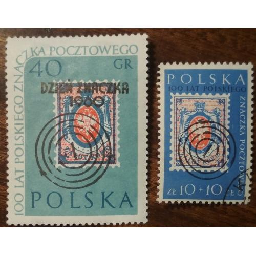 Польша Филателистическая выставка Polska '60,100 лет польским маркам 1960