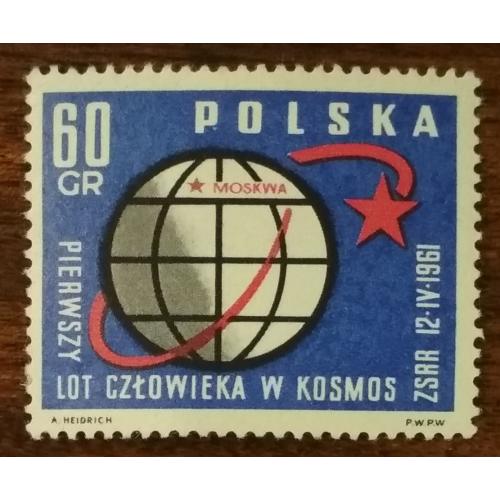 Польша Космические путешествия 1961