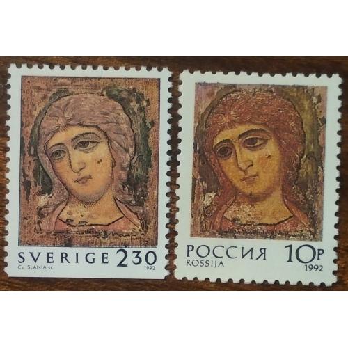 Россия-Швеция Рождественские иконы 1992
