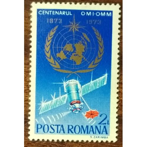 Румыния 100 лет Всемирной метеорологической организации 1973