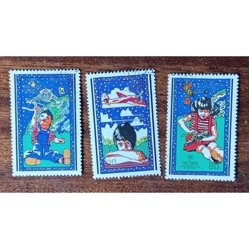 Северная Корея Международный год ребенка 1979