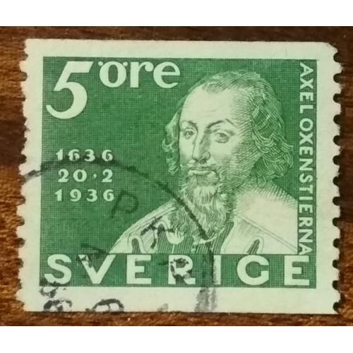Швеция 300-летие почты 1936