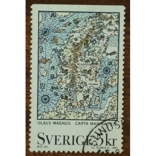 Швеция Карты 1991
