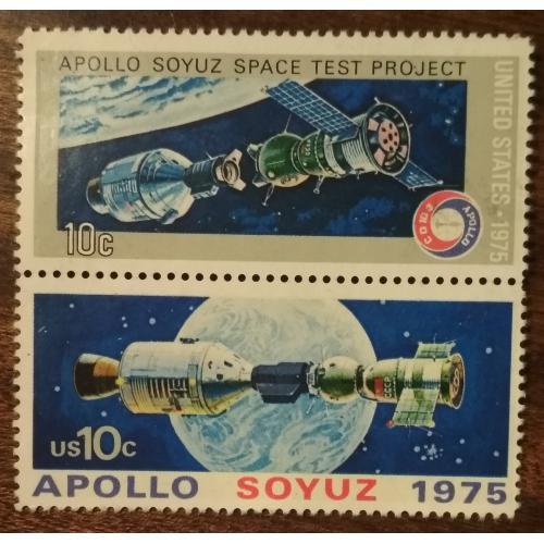 США Аполлон Союз космический выпуск 1975