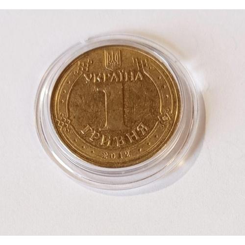 Україна 1 гривня Євро-2012 в капсулі