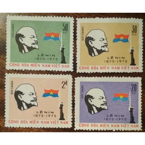 Вьетнам 100 лет со дня рождения Владимира Ильича Ленина, 1870-1924 гг.1970