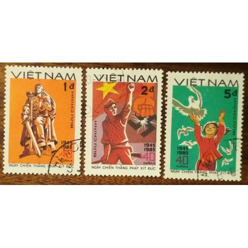 Вьетнам 95 лет со дня рождения президента Хо Ши Мина 1985