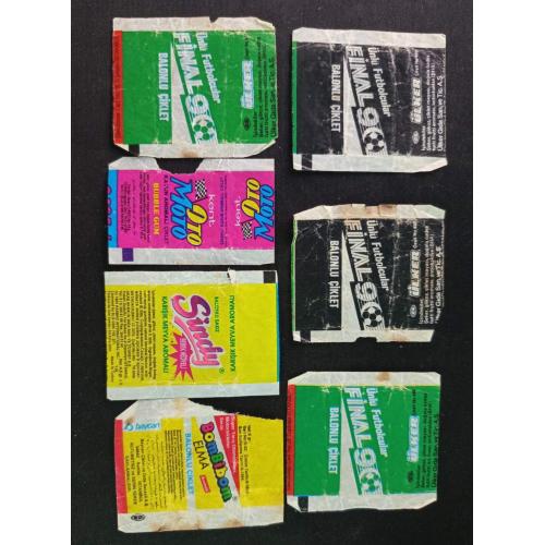 Обгортки від жуйок