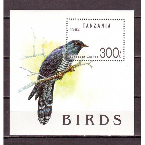 Танзания**. 1992г.Кукушка