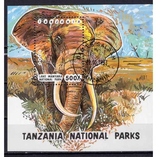 Танзания. 1993г. Слон
