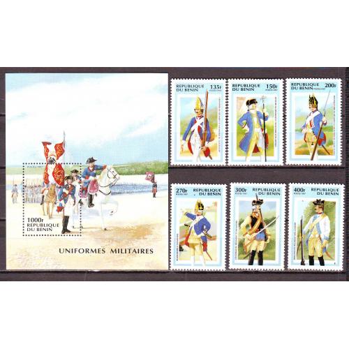 Бенин**. 1997г. Военная форма