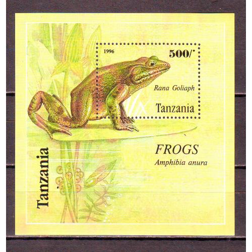 Танзания**. 1985г. Лягушка