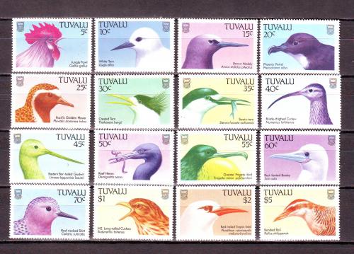 Тувалу**.  1988г. Птицы