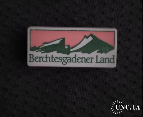 М ЗНАЧОК ИНОСТРАННЫЙ ГЕРМАНИЯ ФРГ БАВАРИЯ Berchtesgadener Land Земля Берхтесгаден Ландкрайс 31х14mm