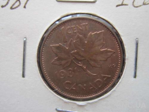 1 цент Канада 1981
