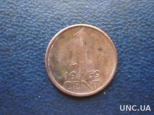 1 цент Нидерланды 1969
