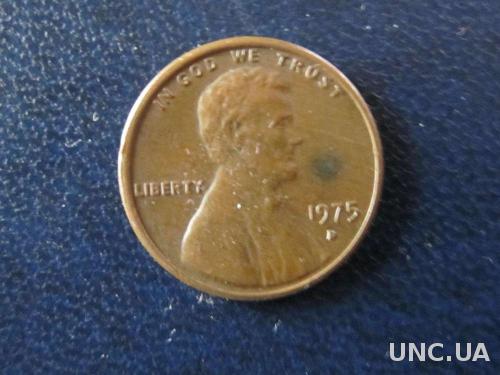 1 цент США 1975 D

