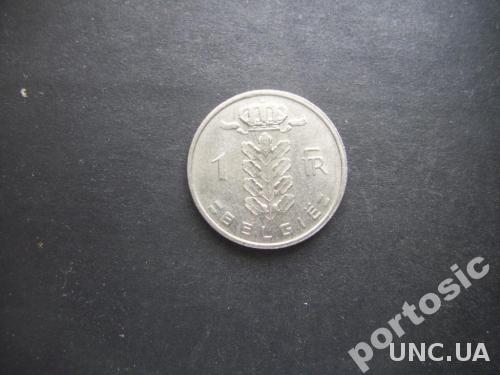 1 франк Бельгия 1980
