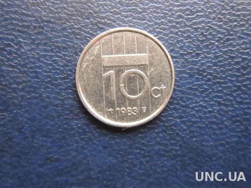 10 центов Нидерланды 1983
