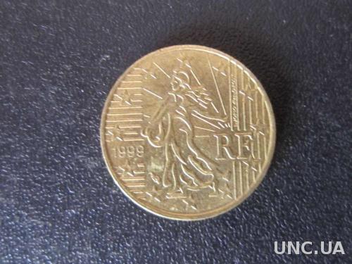 10 евроцентов Франция 1999
