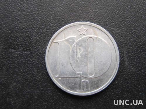 10 геллеров Чехословакия 1986
