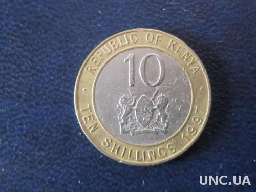 10 шиллингов Кения 1997
