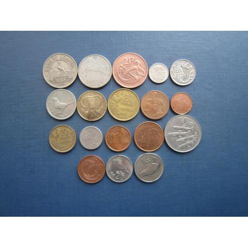 18 монет Світу фауна тварини одним лотом — гарний початок колекції