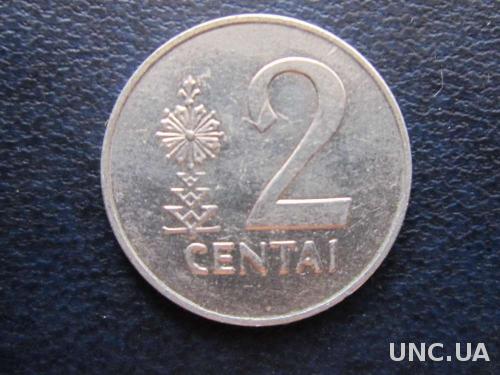 2 цента Литва 1991
