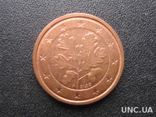 2 евроцента Германия 2003 F
