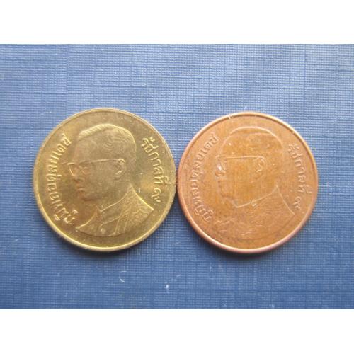 2 монеты 50 сатанг Таиланд разный металл магнитная и немагнитная одним лотом