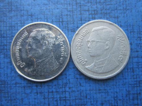 2 монеты по 1 бат Таиланд разные одним лотом
