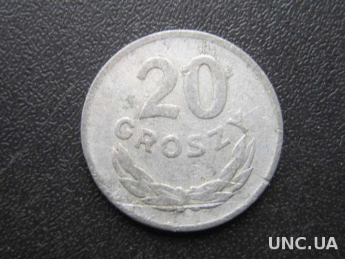 20 грошей Польша 1949
