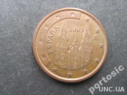 5 евроцентов Испания 2003
